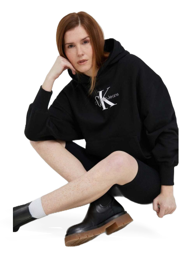 Суитчър CALVIN KLEIN Oversized Monogram Hoodie Черно | J20J220695.PPYX