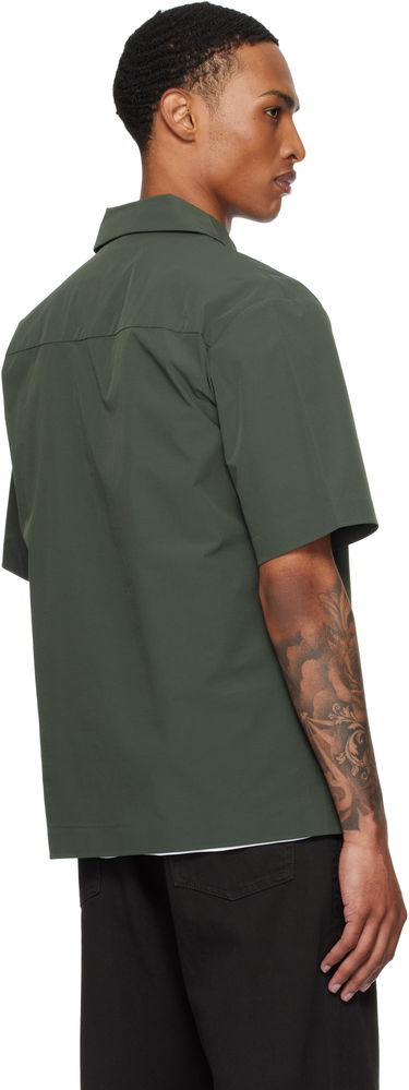 Риза NORSE PROJECTS Norse Projects Hermann Travel Light Short Sleeve Shirt Зелено | N40-0824, 2