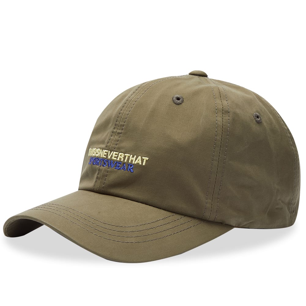 Шапка с козирка thisisneverthat WR CPT-Logo Cap Зелено | TN223WHWBC02-KH, 0