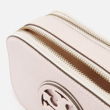 Чанта през рамо Tory Burch Mini Pebble-Grained Leather Crossbody Bag Розово | 159118-651, 2