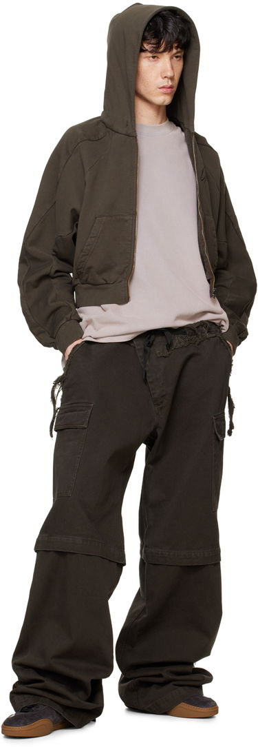 Карго панталони Ottolinger Ottolinger Baggy Cargo Pants Кафяво | 1060801521, 3