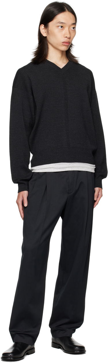 Панталони Dries Van Noten Dries Van Noten Pleated Trousers Черно | 252-020998-2341, 3