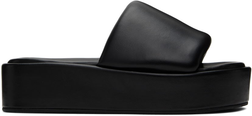 Облекло STAND STUDIO Stand Studio Phoebe Flatform Sandals Черно | 61932-8250