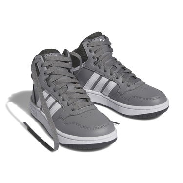 Кецове и обувки adidas Performance adidas HOOPS 3.0 MID K 40 Сиво | IF2721, 4