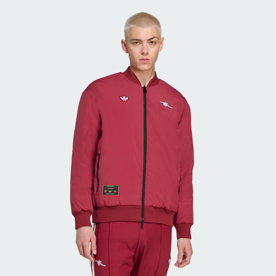 Яке бомбър adidas Performance Arsenal Terrace Icons Bomber Jacket Червено | JM9404, 0