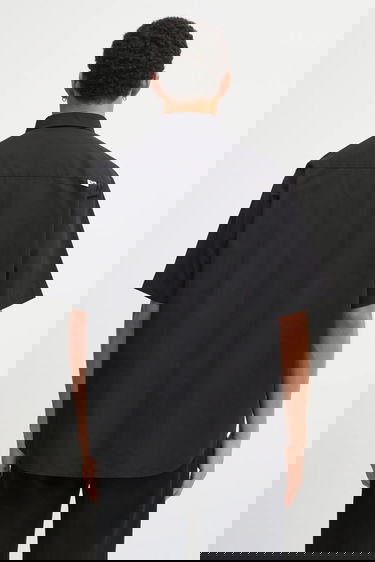 Риза AAPE by A Bathing Ape AAPE Now Short Sleeve Relaxed Fit Button-Down Collar Shirt Черно | AAPSRM8518XXO, 2