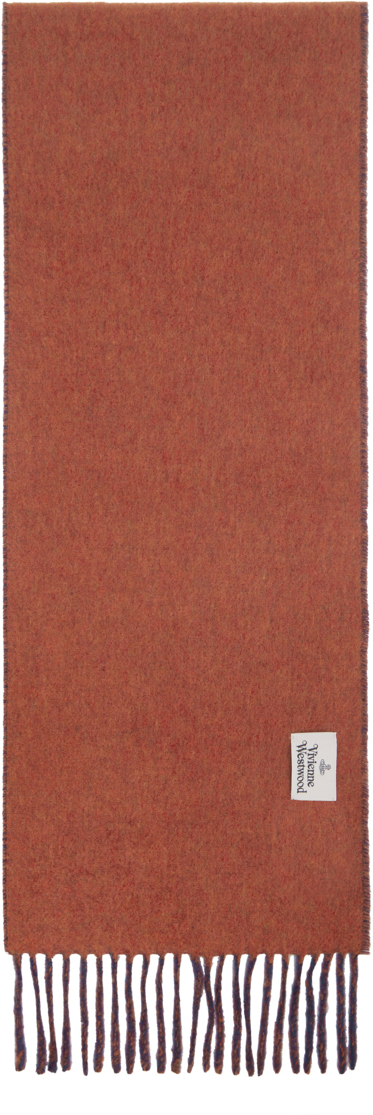 Шал Vivienne Westwood Single Orb Double Scarf Синьо | 81030006-W00ZH-, 1