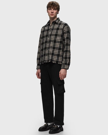 Риза John Elliott Hemi Plaid Shirt Черно | E047I8386A, 2