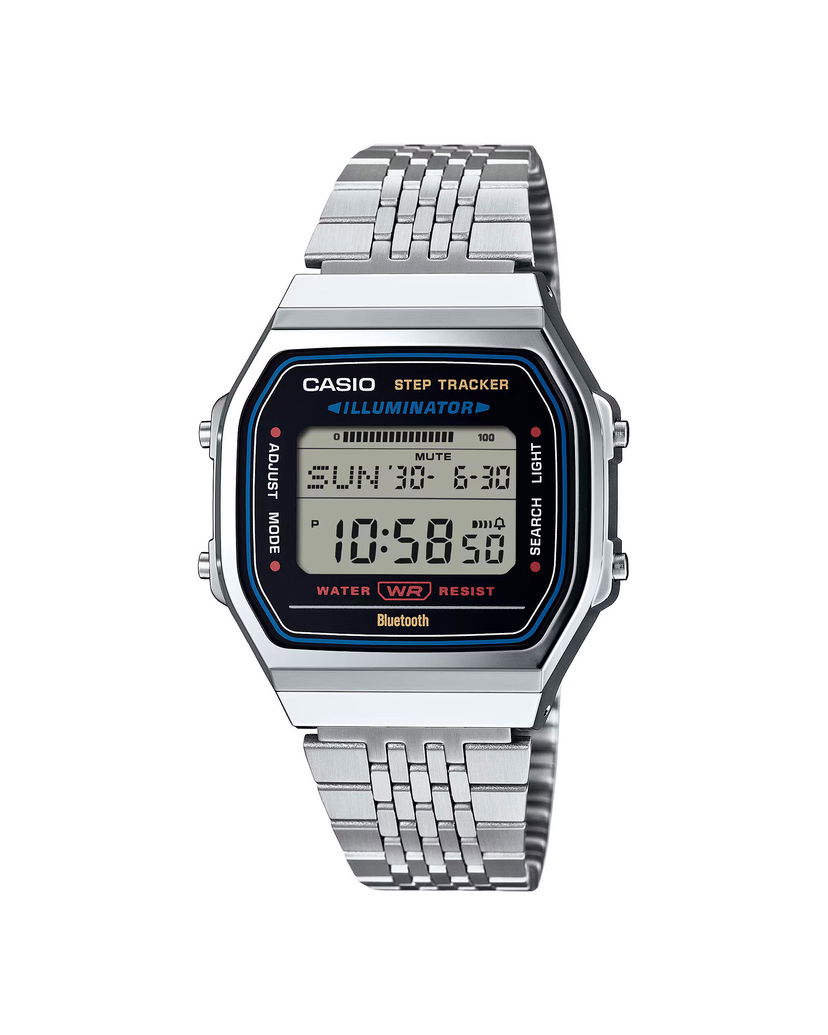 Часовник CASIO Digital Watch With Step Tracker And Bluetooth Металик | ABL-100WE-1AEF