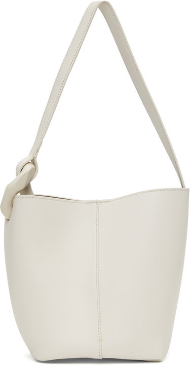 Дамска чанта JW Anderson JW Anderson Small JWA Corner Bucket Tote Бяло | HB0706-LA0351, 0