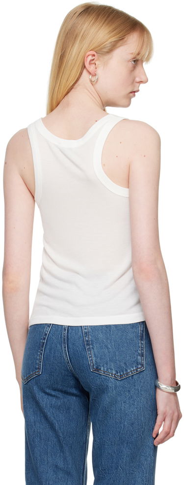 Потник Anine Bing Off-White Brine Tank Top Бяло | A-08-0419-100, 2