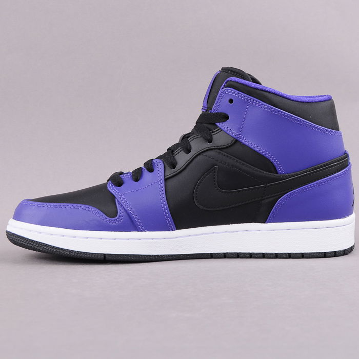 Кецове и обувки Jordan 1 Mid Лилаво | 554724 019, 1