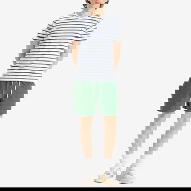 Тениска Polo by Ralph Lauren Stripe Custom Slim Fit T-Shirt Синьо | 710938134009-BLU, 4