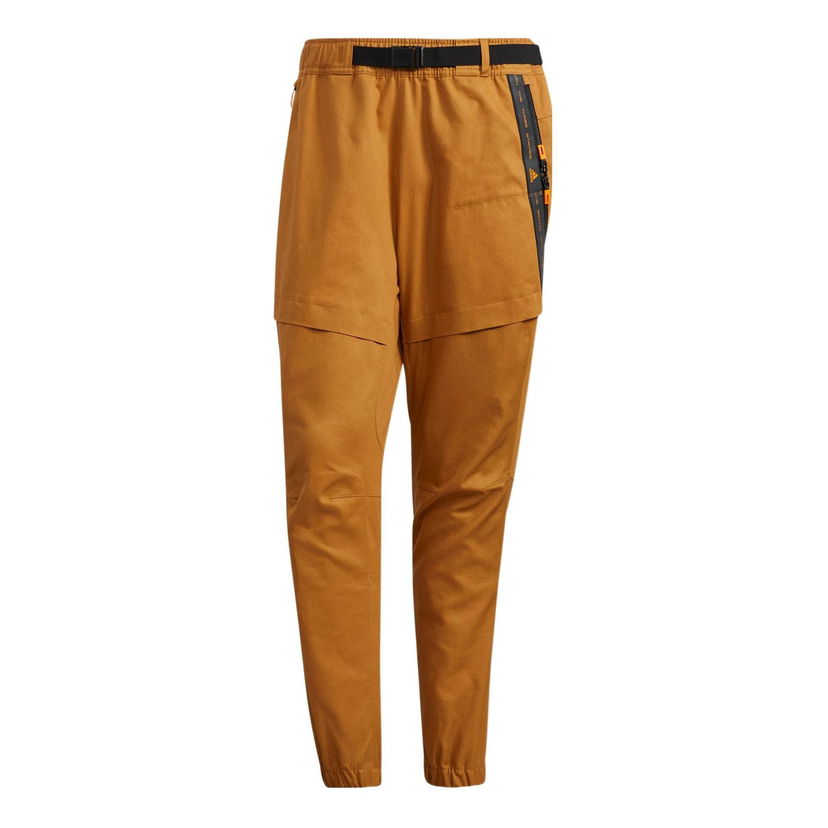 Карго панталони adidas Originals Running Training Breathable Casual Joggers Кафяво | HE9896