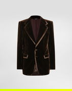 Dolce & Gabbana Single-Breasted Velvet Jacket
