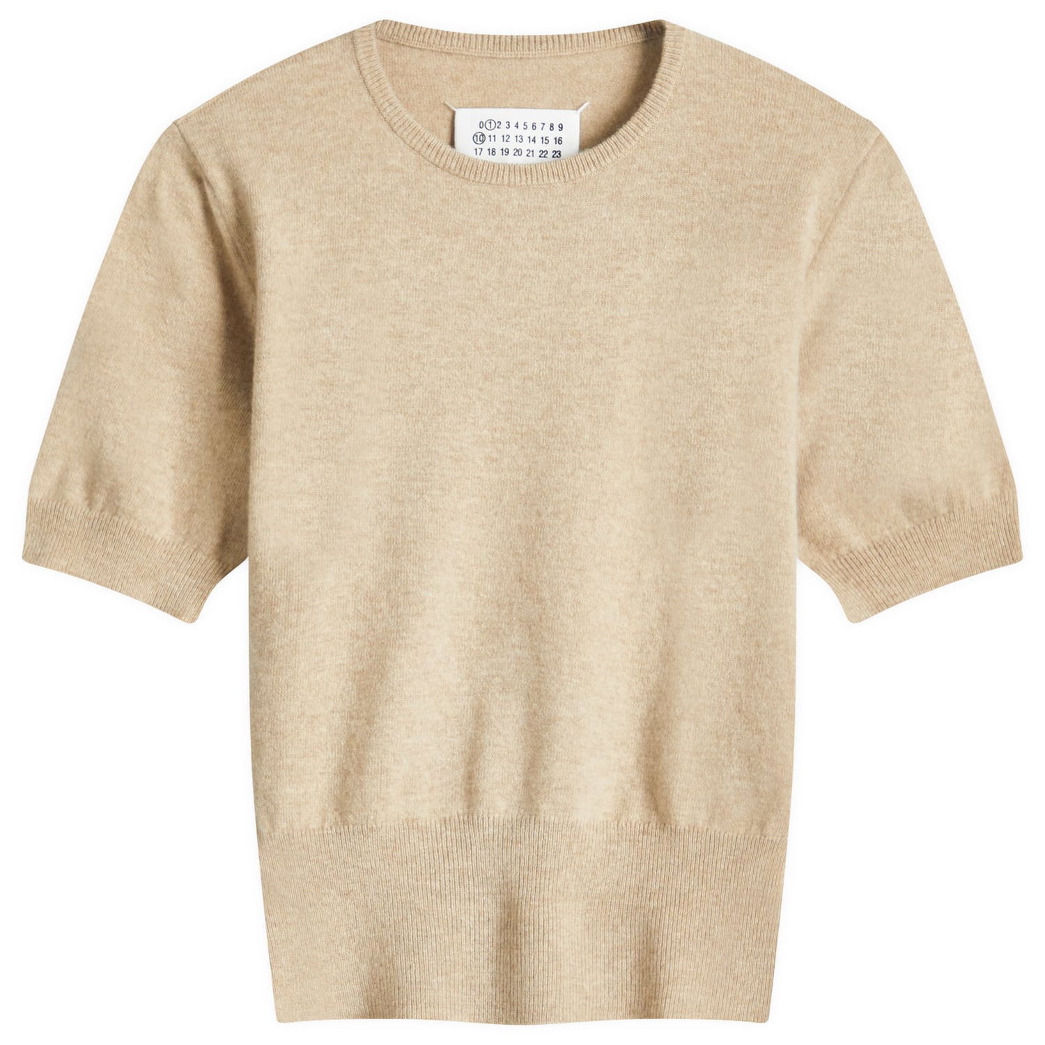 Пуловер Maison Margiela Maison Margiela Shrunken Knit Top Бежово | S51HL0018M13090109M, 0