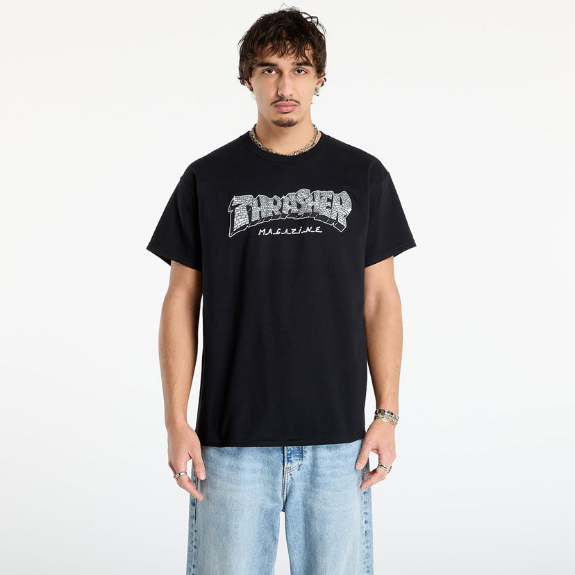 Тениска Thrasher Disco by Spanky T-Shirt Черно | 145756