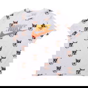 Nike Casual Short Sleeve T-Shirt with Shiba Inu Print