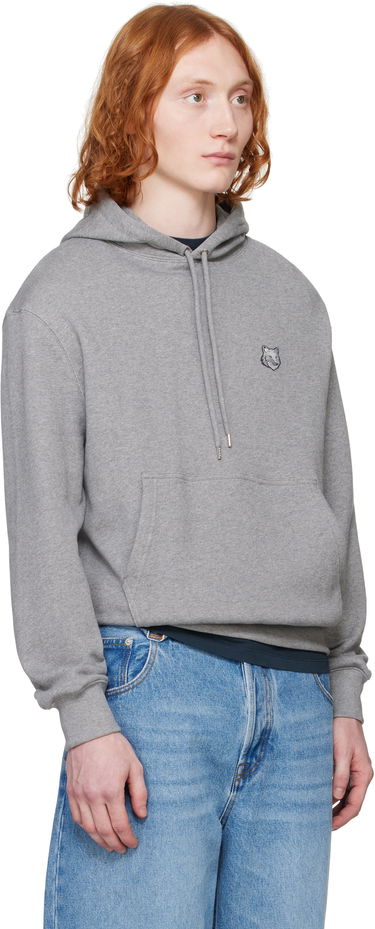 Суитчър MAISON KITSUNÉ Maison Kitsuné Comfort Hoodie with Fox Head Patch Сиво | MM00713KM0321, 1