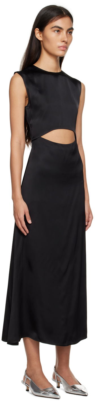 Pокля Loulou de Saison Loulou de Saison Copan Cutout Maxi Dress Жълто | COPAN, 4