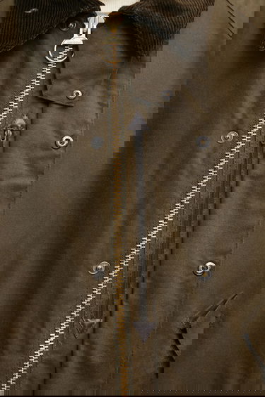 Яке Barbour Barbour OS Transport Wax Jacket Зелено | MWX1678SN91, 3