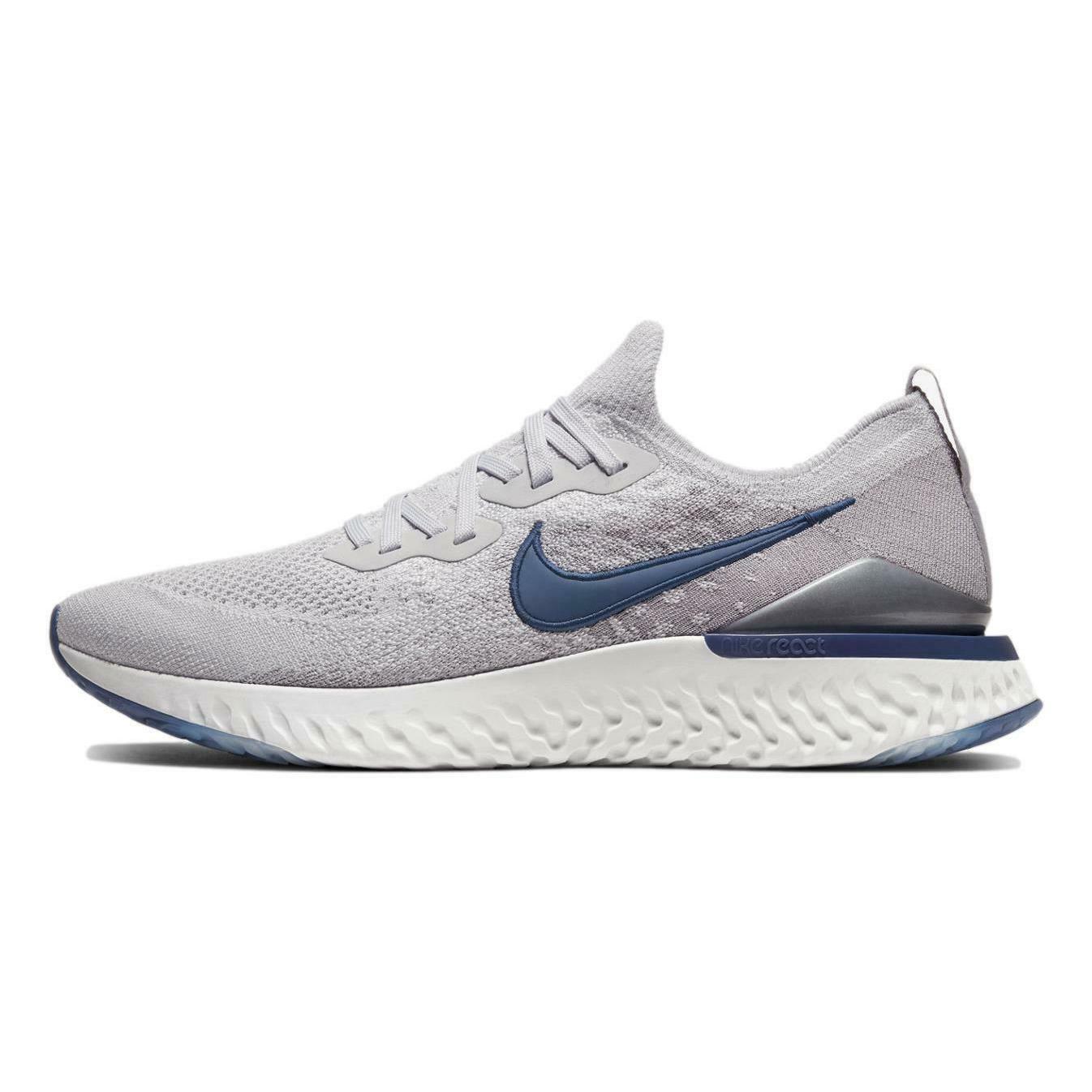 Кецове и обувки Nike Epic React Flyknit 2 Сиво | BQ8928 015, 0