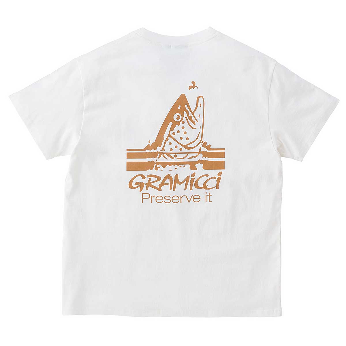 Тениска GRAMICCI Gramicci Trout Graphic T-Shirt Бяло | G3SU-T050, 1