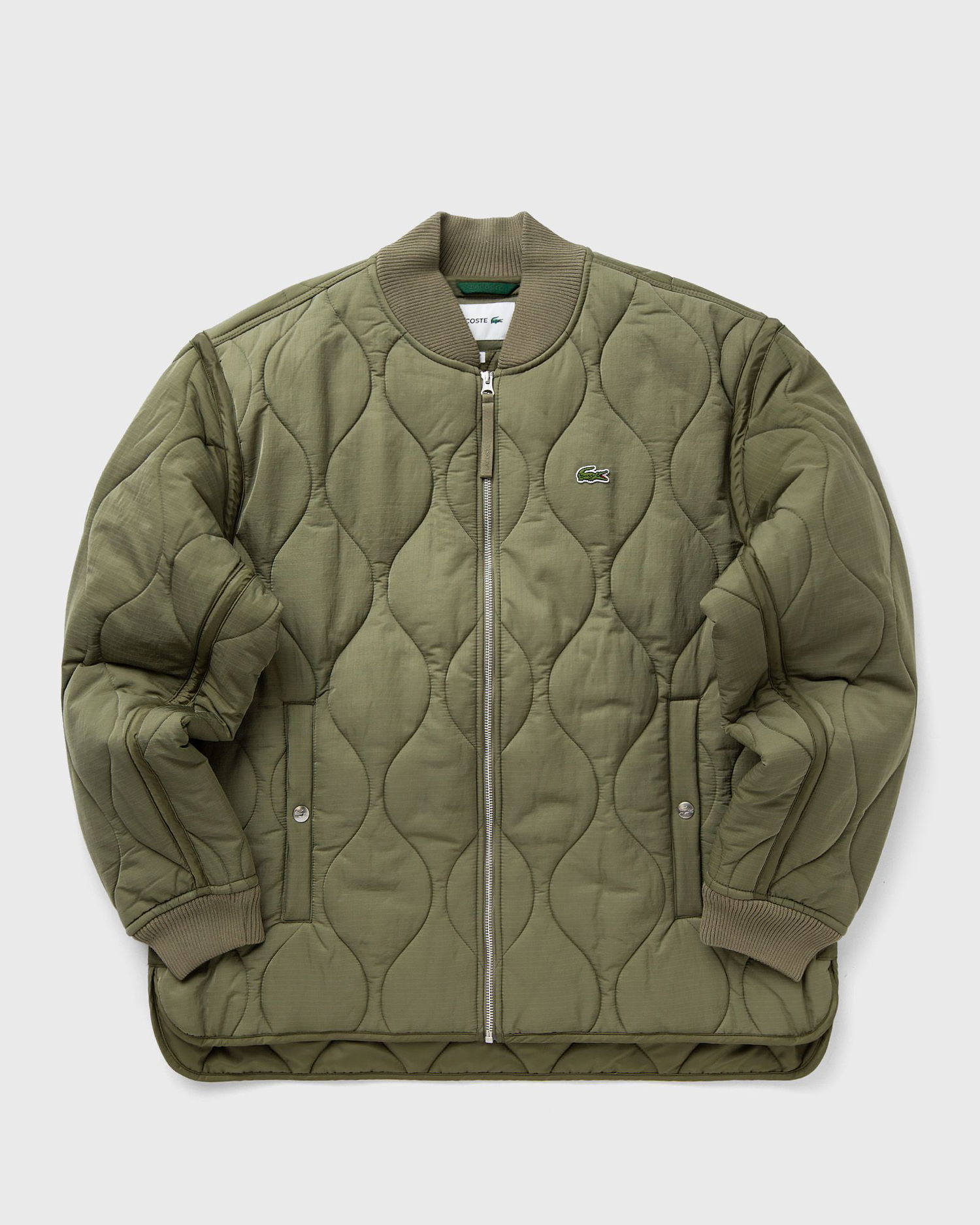 Яке бомбър Lacoste Bomber Jacket Зелено | BH2885-BMY, 0