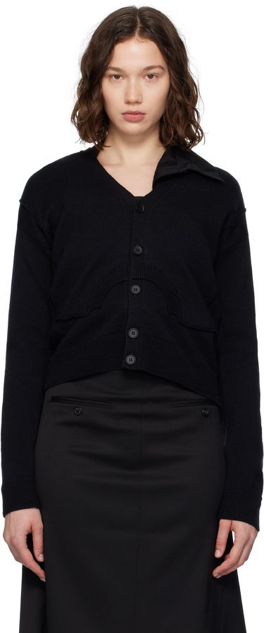 Пуловер Maison Margiela MM6 Maison Margiela Wool Knit Cardigan Черно | S52HP0032 M13139, 0