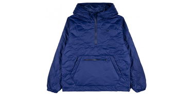 Пухо яке adidas Originals Down Quilted Half-Zip Puffer Jacket Тъмно синьо | h13589, 1