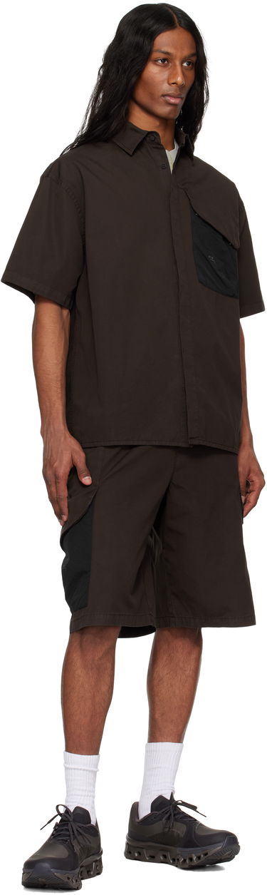 Риза A-COLD-WALL* A-COLD-WALL* Brunswick Short Sleeve Shirt Черно | ACWMSH167, 3