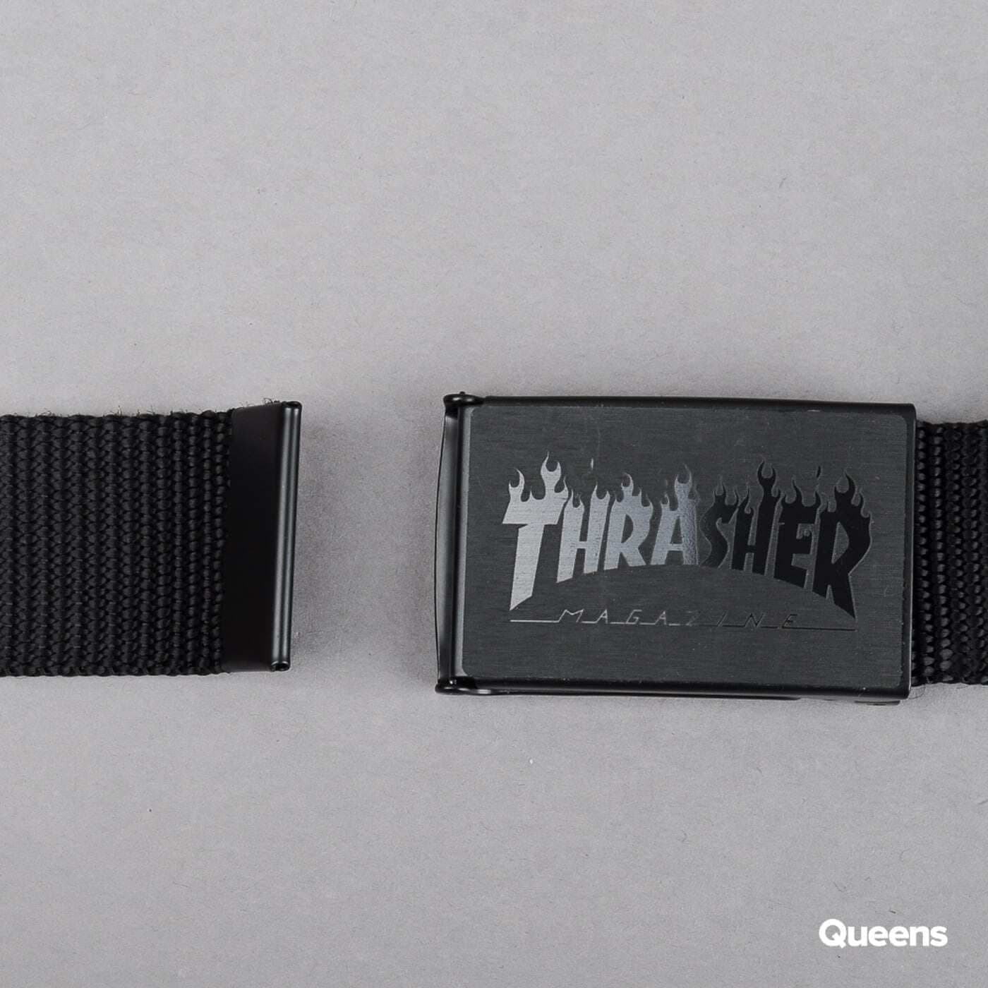 Колани Thrasher Thrasher Flame Logo Web Belt Черно | 119104 black, 1