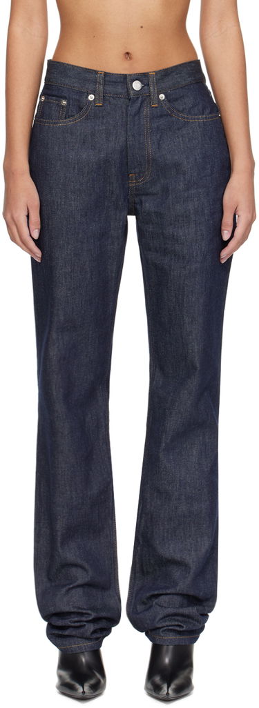 Дънки Helmut Lang Slim Fit Jeans Синьо | O02DW202, 0