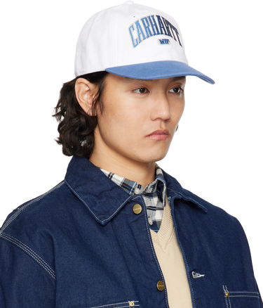 Шапка с козирка Carhartt WIP Work In Progress Lecture Cap Бяло | I034743, 1