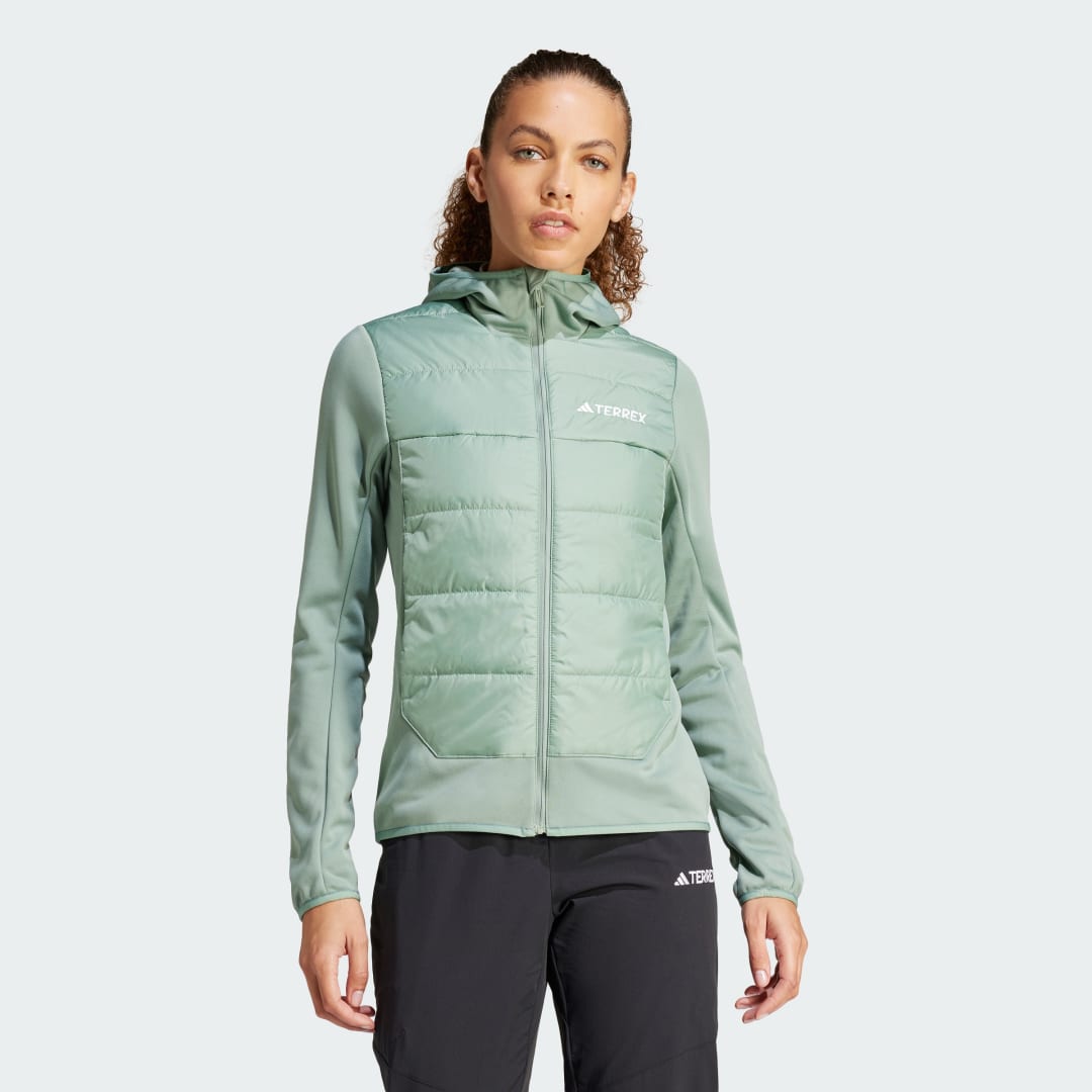 Ветровка adidas Performance Terrex Multi Hybrid Insulated Hooded Jacket Тюркоазено | IM8105, 1