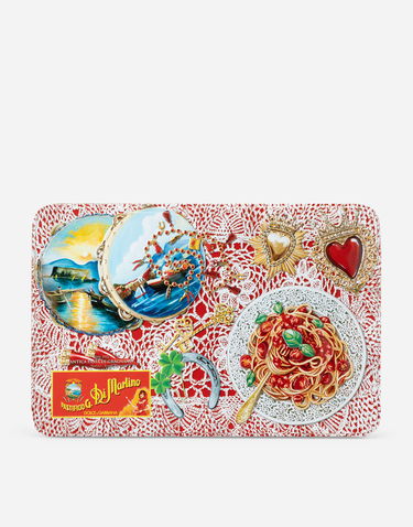 Колекционерско Dolce & Gabbana Dolce & Gabbana Portafortuna Gift Box with Pasta and Apron Червено | PS8100RES1083003, 1