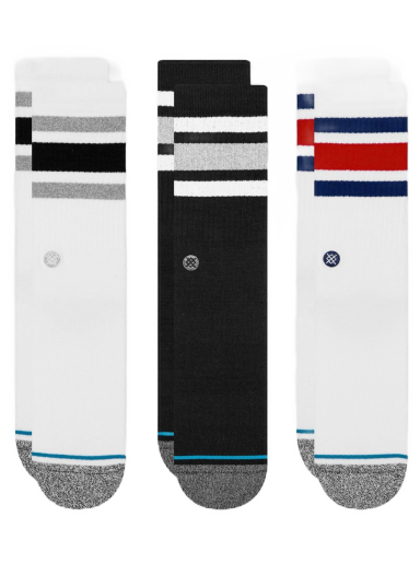 Чорапи Stance THE BOYD SOCKS 3-PACK Бяло | 190107468275