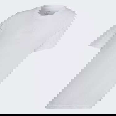 Тениска adidas Originals Studio Lounge Tee Бяло | HJ9806, 4