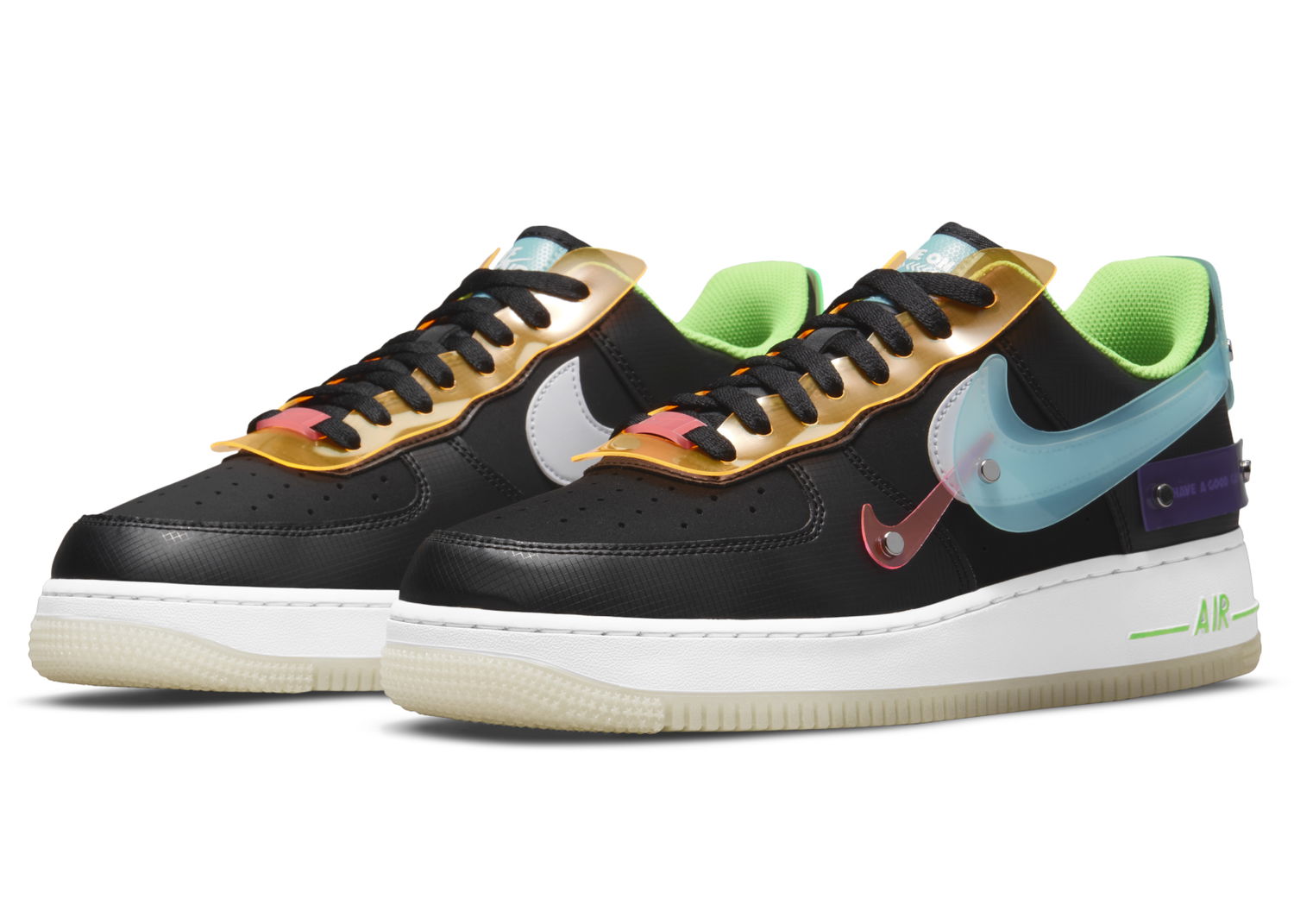 Кецове и обувки Nike Air Force 1 Have a Good Game Черно | DO7085-011, 0