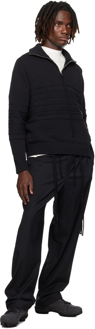 Поло тениска Craig Green Craig Green Tape Knit Polo Черно | CGAW25CKNJU61, 3