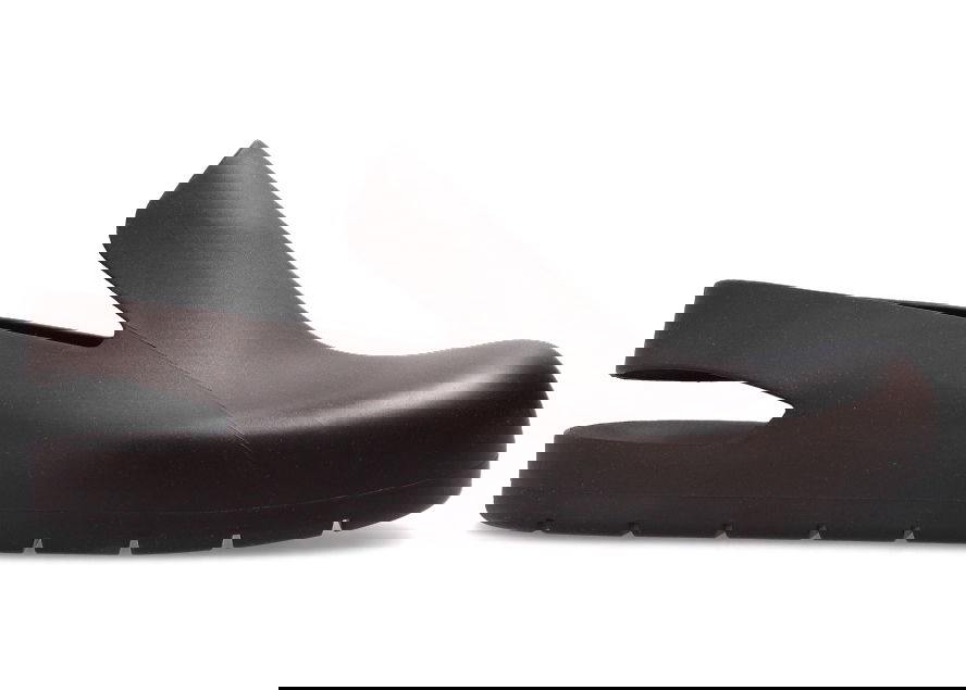 Кецове и обувки Bottega Veneta Rubber Slingback Shoes Кафяво | 658767V00P02059, 0