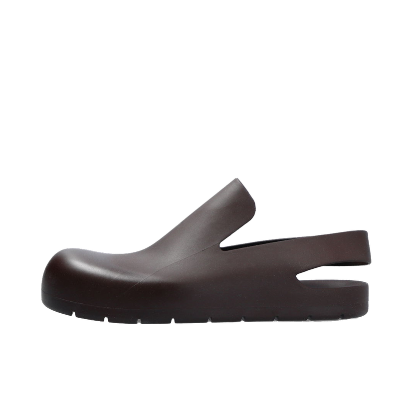 Кецове и обувки Bottega Veneta Rubber Slingback Shoes Кафяво | 658767V00P02059