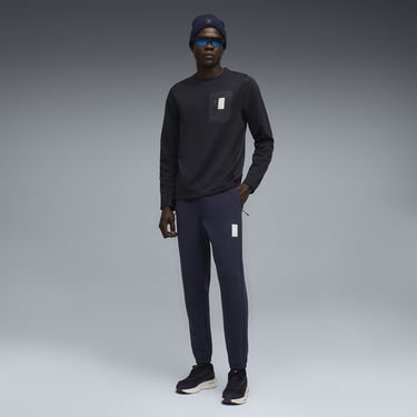 Суитчър Puma PUMA x SAYSKY Crewneck Sweatshirt with Zip Pocket Тъмно синьо | 527553_16, 3