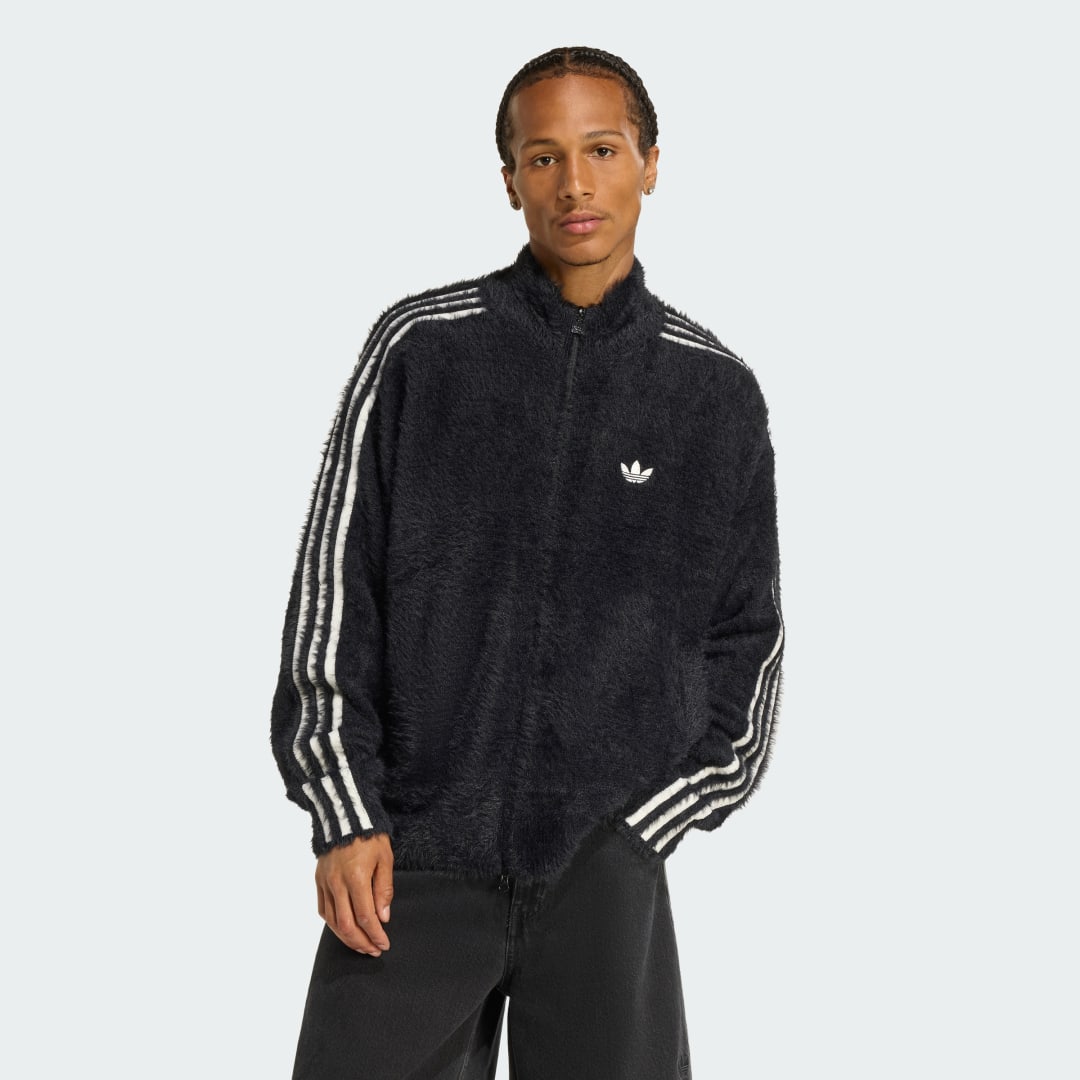 Яке adidas Performance Faux Mohair Classic Track Top Черно | KR5145, 0