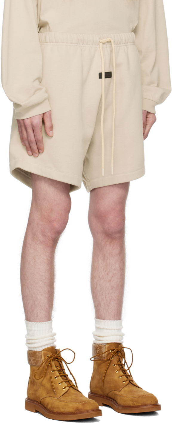 Къси панталони Fear of God Essentials Sweat Shorts Бежово | 160BT232002F, 1