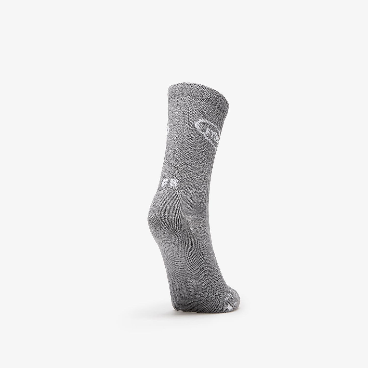 Чорапи Footshop Basic Crew Socks 3-Pack Grey Сиво | FTSHP_359, 1