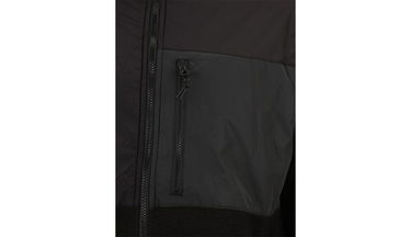 Яке Irie Daily Auf Deck High-Neck Full-Zip Fleece Jacket with Contrast Panel and Chest Pocket Черно | 912B112-721, 3