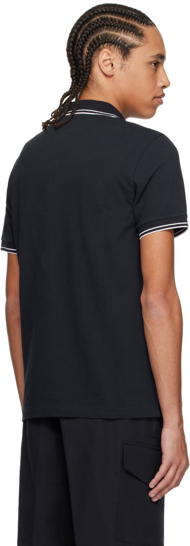 Поло тениска Stone Island Stone Island Organic Cotton Elastane Piqué Polo Тъмно синьо | K1S1522002SCS0018, 2