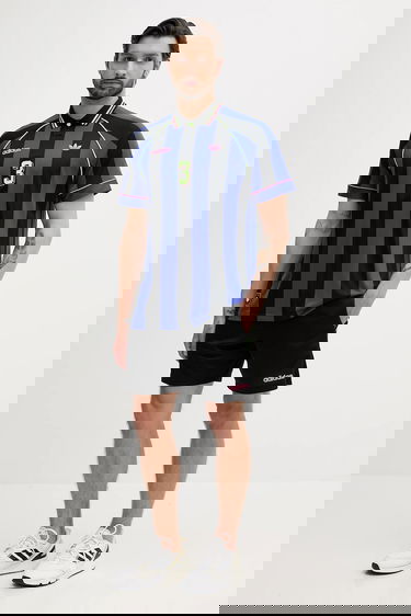Фланелка adidas Performance Striped Soccer Jersey Синьо | KD2307, 1