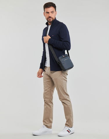 Пуловер Tommy Hilfiger PIMA ORG CTN CASHMERE ZIP THRU Тъмно синьо | MW0MW28050-DW5, 2